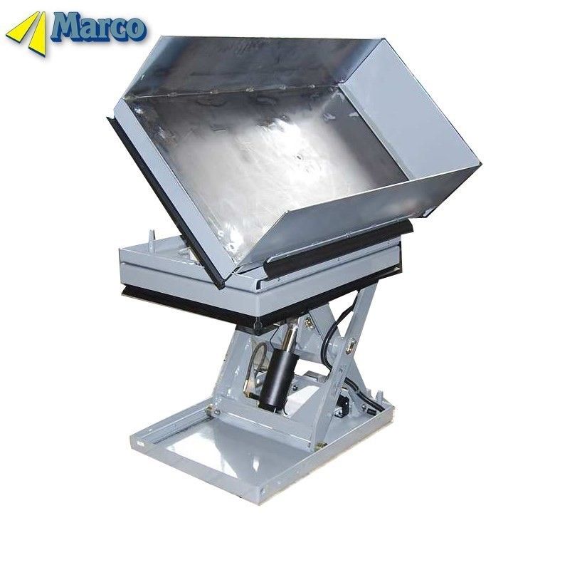 مارکو ارگونومیک هیدرولیک شیب قیچی کالاها میز بلند برای بلند کردن ثابت صاف