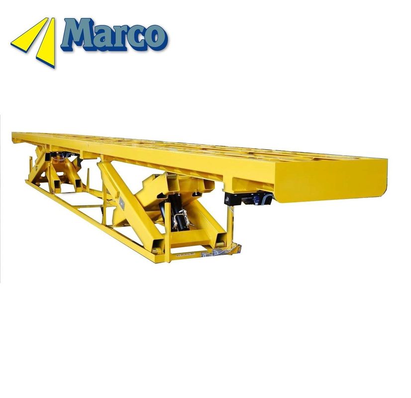 20000kg ظرفیت جرثقیل انبار صنعتی هیدرولیک قیچی لیفت برای مونتاژ کامیون