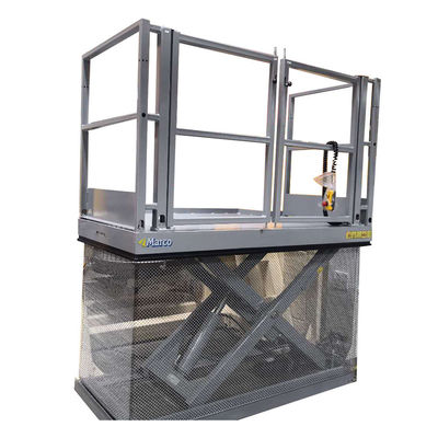 M1-010125-D2 Ce هیدرولیک مینی قیچی لیفت با حالت کار دستی ثابت